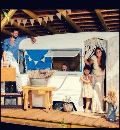 Gite Azkendantza 2A6 Pers Avec Caravane Insolite 아스카인 외부 사진